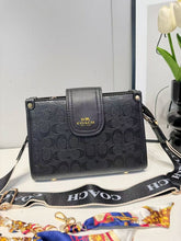 COAC  H sling bag with dual belts with OG folding box 164