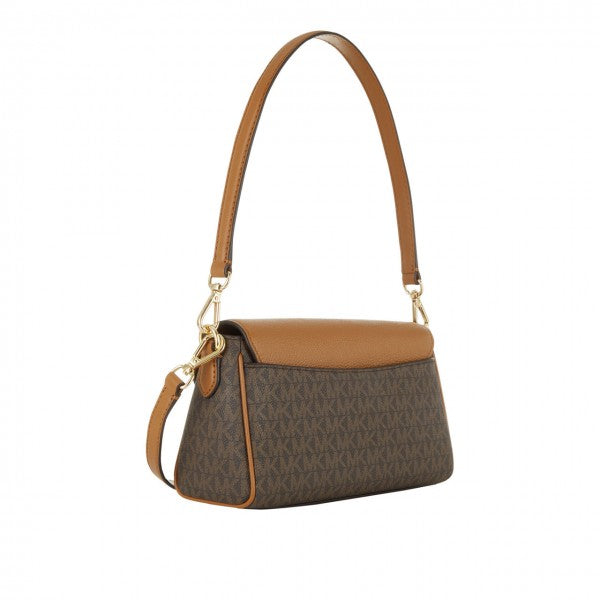 Michael  kors   Fluer crossbody bag with og box(1333 brown)