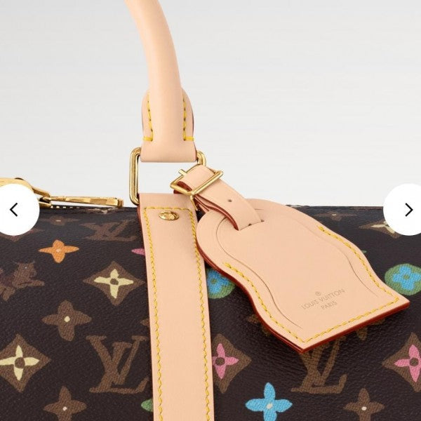 Louis  Vuitton  Keepall  Bandouliere  50  Monogram  Craggy  Chocolate  Canvas  Travel  Duffle  Bag  With  Dust  Bag  (2024)