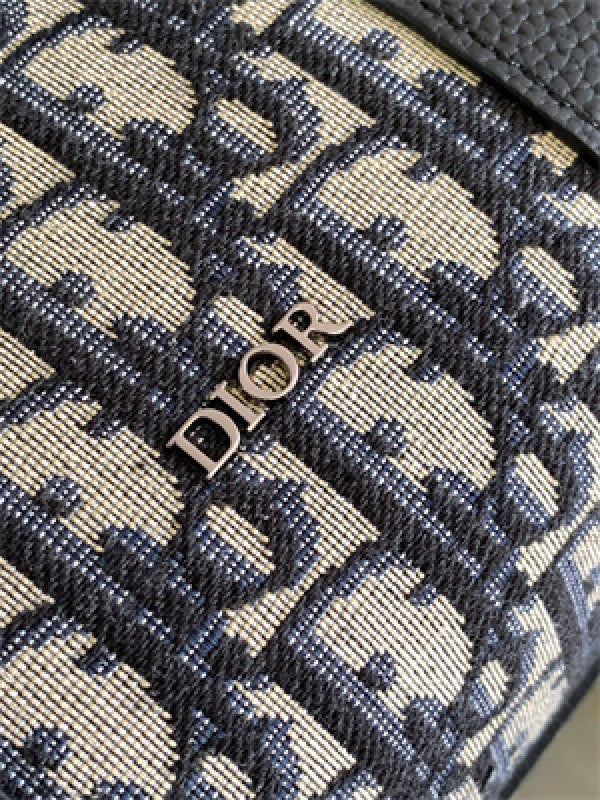 Christian  Dior  Mini  Unisex  Lingot  26  Duffle  With  Dust  Bag  (CD0203  Black)