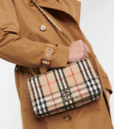 Burberry  Lola  London  Check  Crossbody  Bag  With  OG  Box  &  DustBag  Grid  (8393)