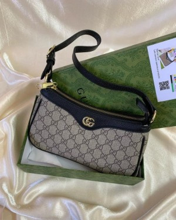 Gucci  Ophidia  Mini  Shoulder  Bag  With  Og  Box  &  Dust  Bag  (88222  Black)