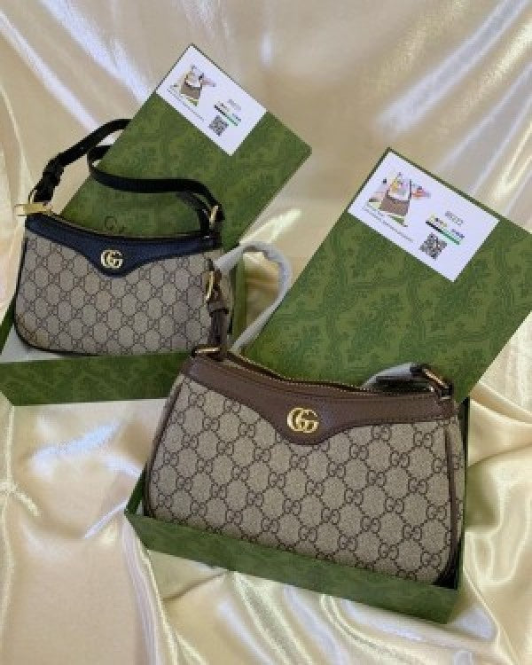 Gucci  Ophidia  Mini  Shoulder  Bag  With  Og  Box  &  Dust  Bag  (88222  Black)
