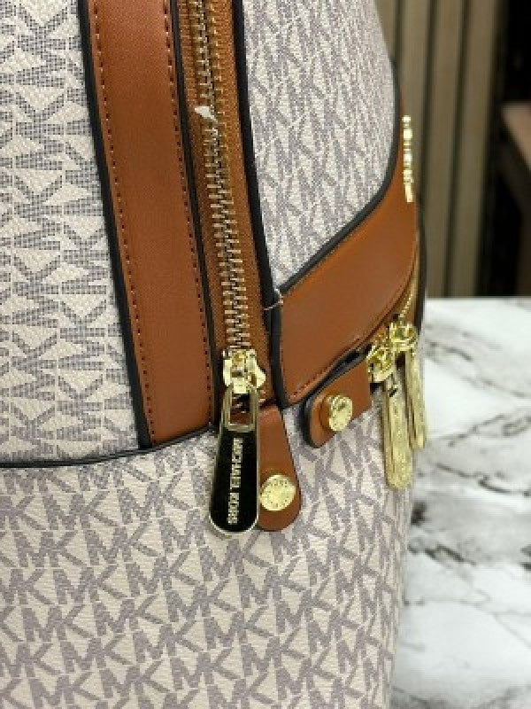 Michael  kors  Kenley  Premium  Quality  Bagpack  With  Dust  Bag  (908  Biege  Brown)