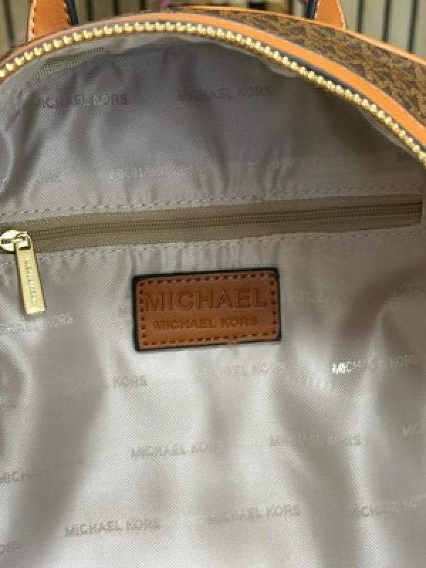 Michael  kors  Kenley  Premium  Quality  Bagpack  With  Dust  Bag  (908  Coffee  Brown)