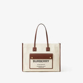 Burberry  Freya  Tote  With  OG  Box  &  Dust  Bag  (Brown  Canvas  41292)
