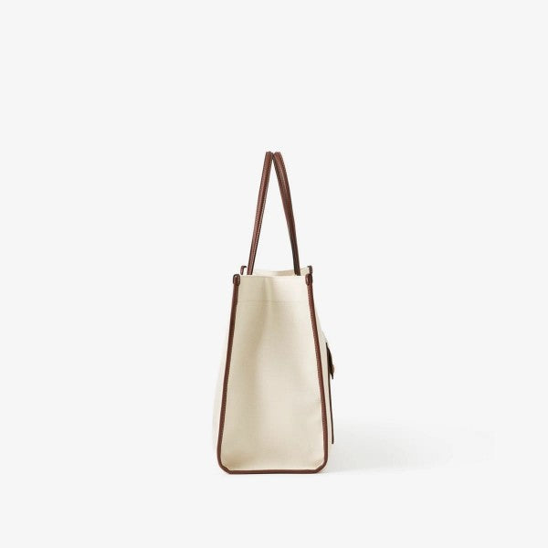 Burberry  Freya  Tote  With  OG  Box  &  Dust  Bag  (Brown  Canvas  41292)