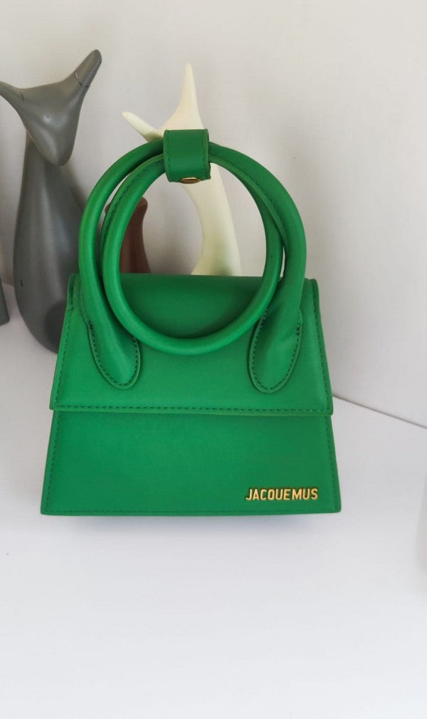 Jacquemus le chiquito with og box(green)