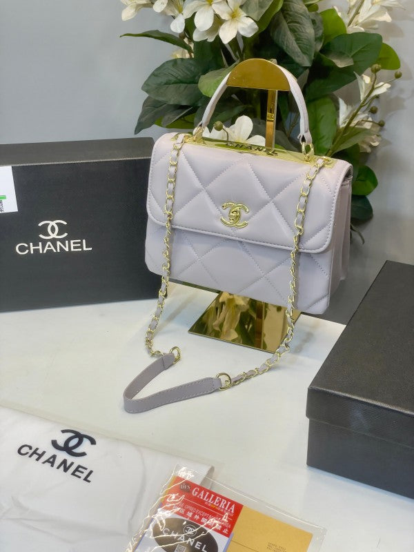 Chanel  classic  shoulder  bag  with  og  box
