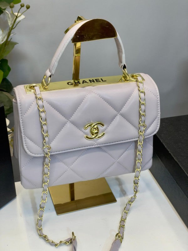 Chanel  classic  shoulder  bag  with  og  box