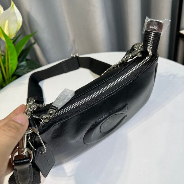 Coach  GB  Teri  Shoulder  Bag  With  Signature  Quilting  With  OG  Box  &  Dust  Bag  (CA548  Black)