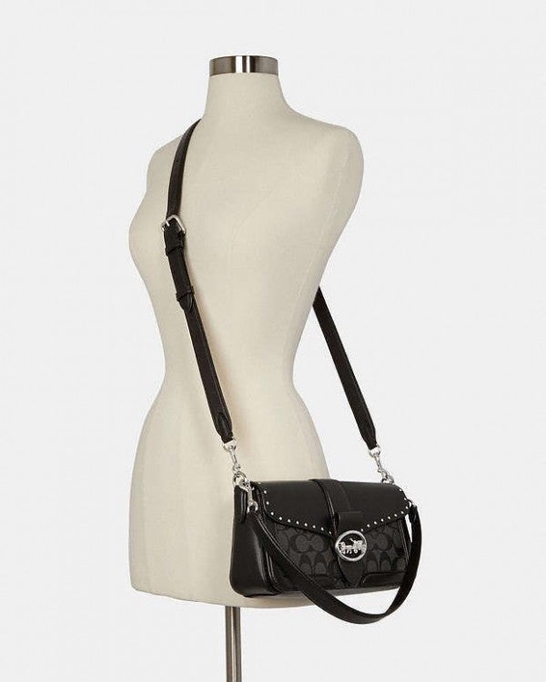 Coach  Georgie  shoulder  bag  with  og  box