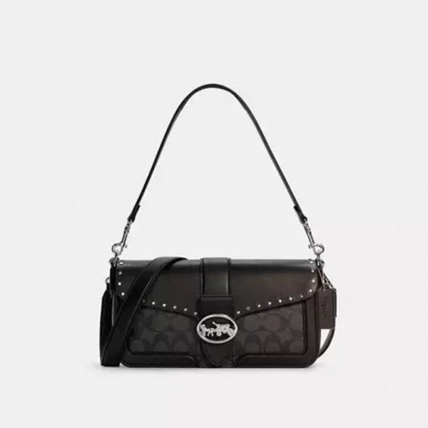 Coach  Georgie  shoulder  bag  with  og  box