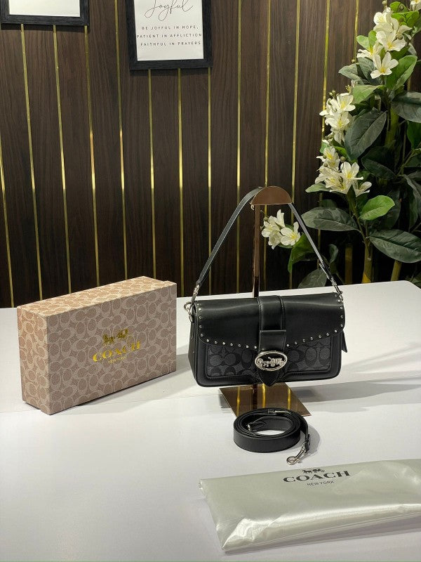 Coach  Georgie  shoulder  bag  with  og  box