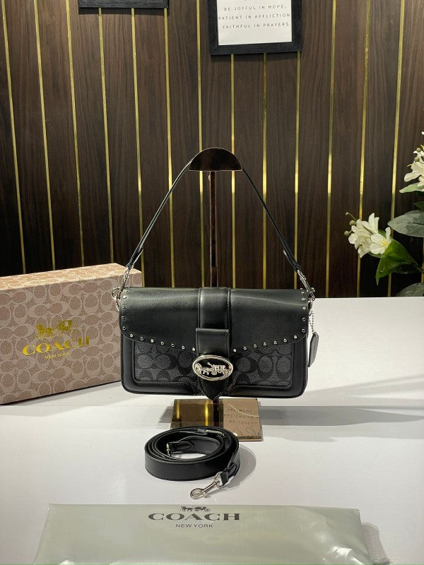 Coach  Georgie  shoulder  bag  with  og  box