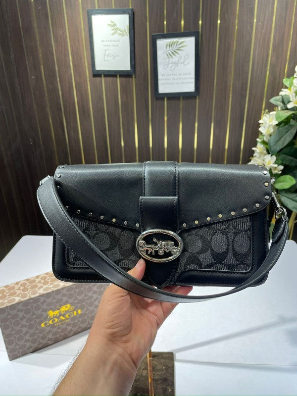 Coach  Georgie  shoulder  bag  with  og  box