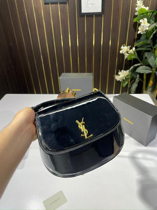 Ysl voltaire womens bag with og box(517 black)