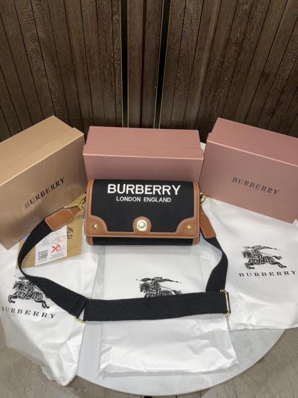 burberr  y vintage logo shoulder bag with box 386