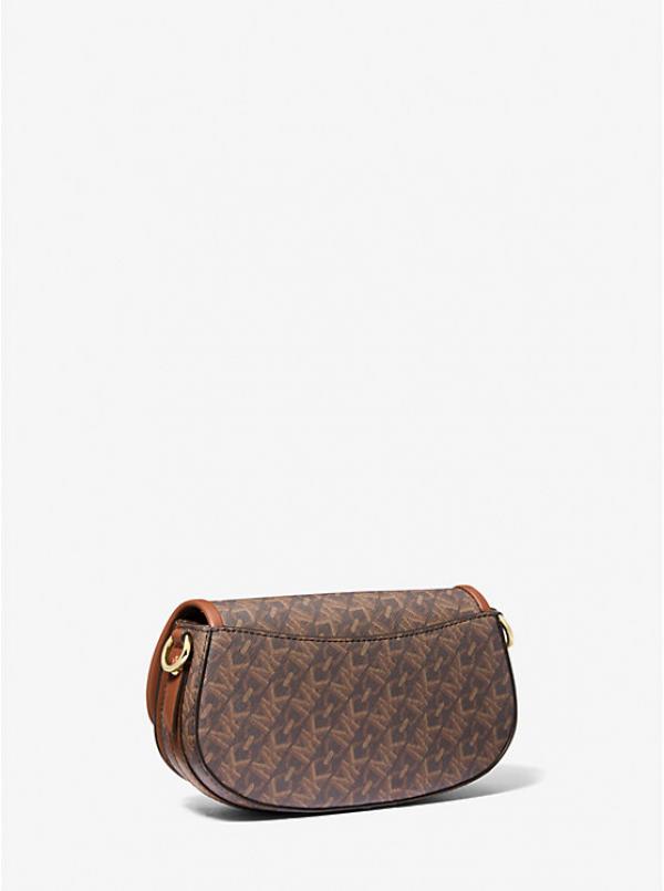 Michael  Kors Mila Small Empire Signature Logo Shoulder Bag With carry bag  and box 486