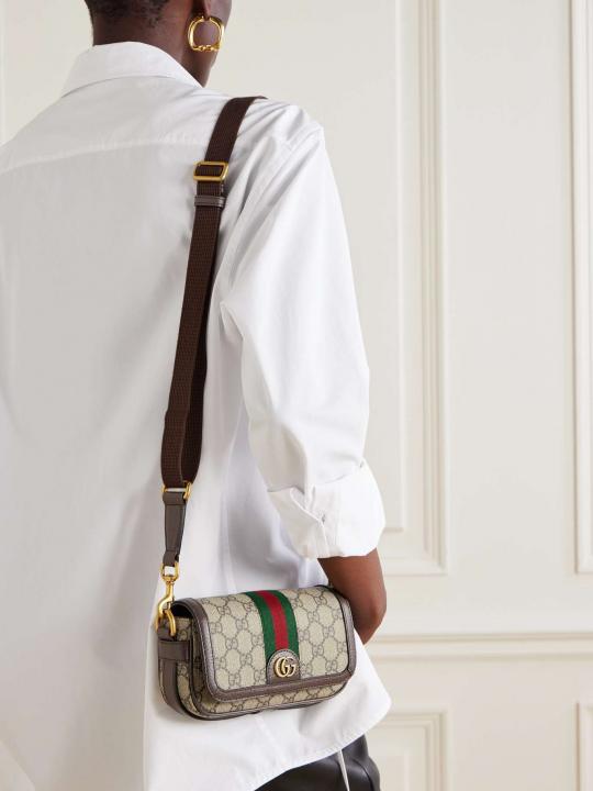 Gucci  ophidia  mini  signature  bag  with  og  box