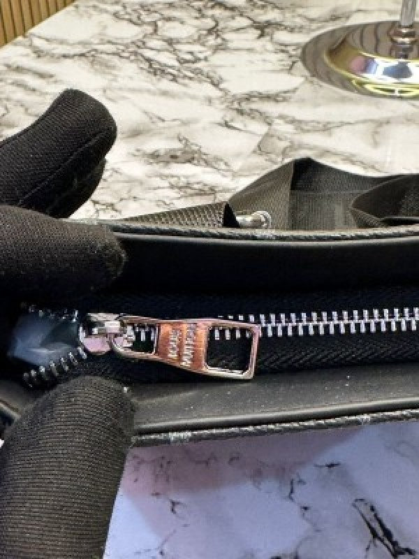 LOUIS  VUITTON SIDE BAG WITH DUST BAG HEAVY QUALITY (BLACK MONO) 8010LV