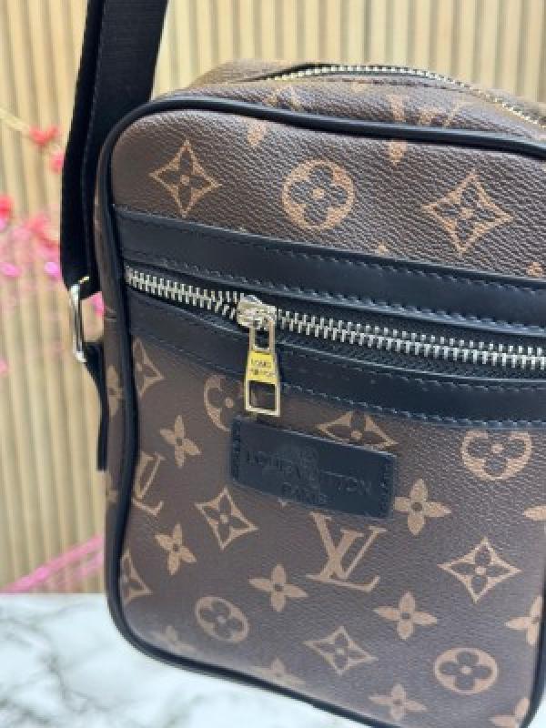 Louis  Vuitton Danube Side Bag Premium Quality With Dust Bag (Brown Mono)