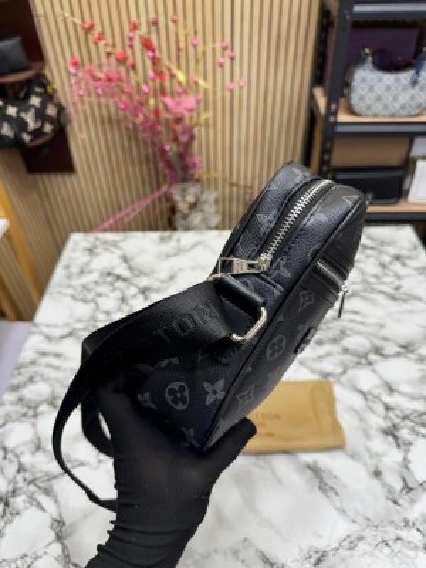 Louis  Vuitton Danube Side Bag Premium Quality With Dust Bag (Black Mono)