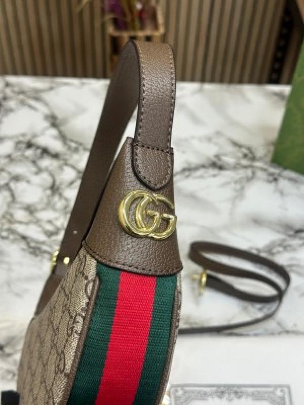 GUCC  I WOMENS OPHIDIA GG SHOULDER BAG WITH MAGNETIC BOX PREMIUM QUALITY (MINI GG)