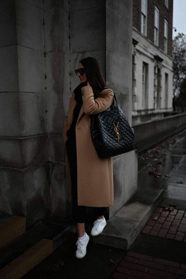 YSL  Handbag  Saint  Laurent  Icare  Maxi  Shopping  Bag  in  Quilted  Leather  Large  With  Dust  Bag  6070