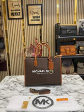 Michael  Kors Mirella Tote Bag With Dust Bag Including Card 22320 Coffee Brown