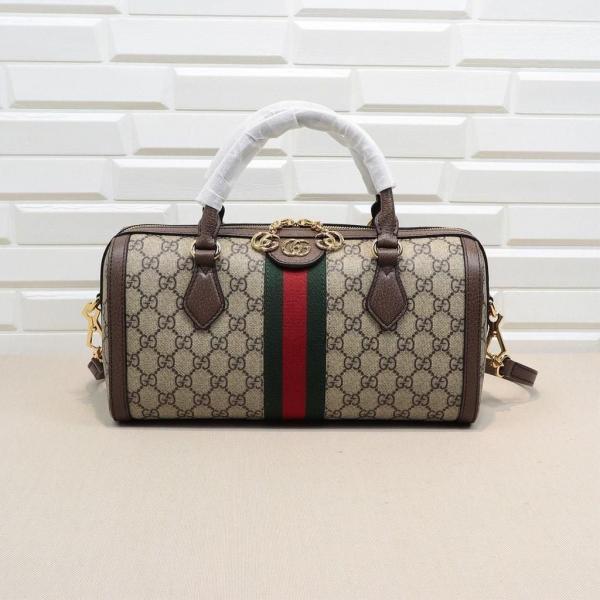 Gucci  Ophidia  GG  Boston  Supreme  Canvas  With  Dust  Bag  524532
