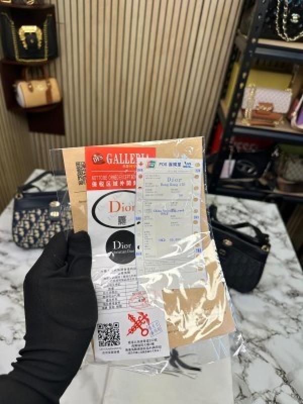 CHRISTIAN  DIOR  KEY  OBLIQUE  SMALL  BAG  WITH  OG  BOX  1162
