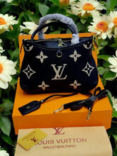 louis vuitton monogram empreinte flower montaigne bag with og box 28