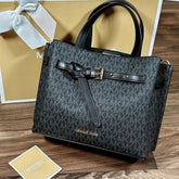 MICHAEL  KORS  MIRROR EMILIA LOGO MINI TOTE BAG WITHOUTBOX 1963