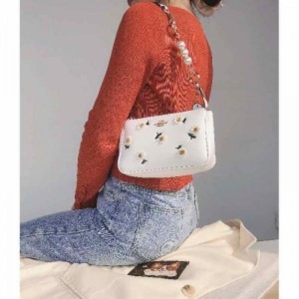 Coach  Nolita  Classy  Flowe  Patch  Sling  Bag  With  box  2034