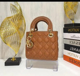 Christian  DIOR  LADY  BAG  WITH  BRAND BOX  gry  1970
