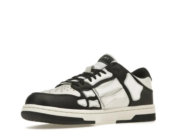 AMIRII SKEL TOP LOW BLACK WHITE