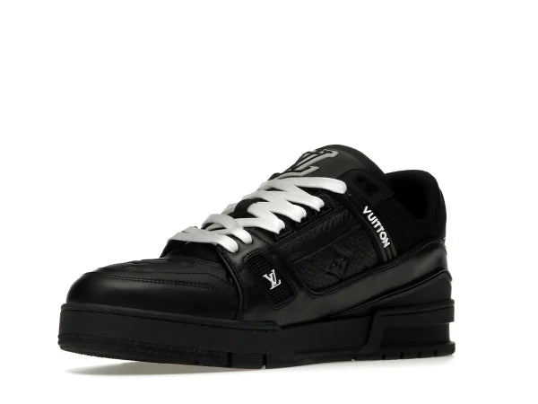 LV TRAINER BLACK EMBOSSED MONOGRAM