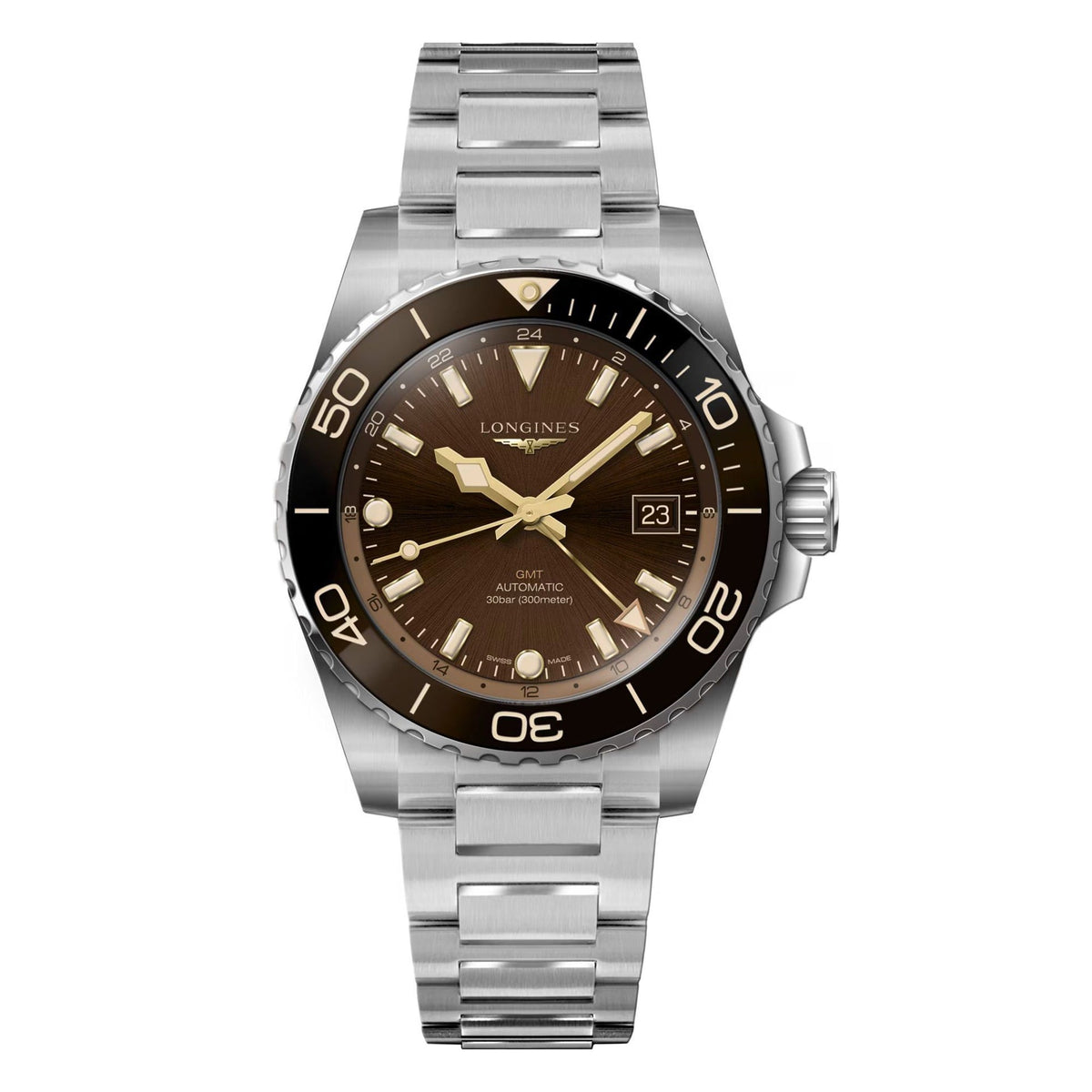 Longines HydroConquest GMT – UA Grade | Automatic Diver Watch