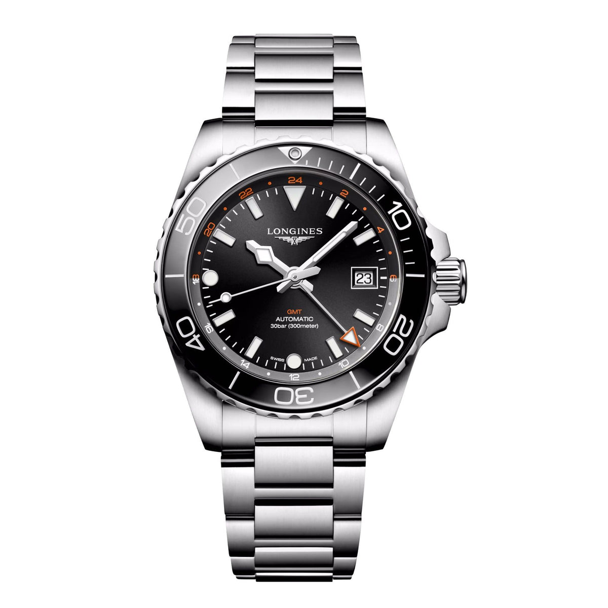 Longines HydroConquest GMT – UA Grade | Automatic Diver Watch
