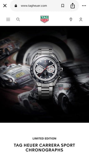 TAG HEUER BLACK DIAL UA Grade