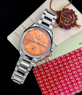 Omega AquaTerra Limited Edition Orange dial