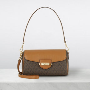 Michael  kors   Fluer crossbody bag with og box(1333 brown)