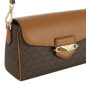 Michael  kors   Fluer crossbody bag with og box(1333 brown)
