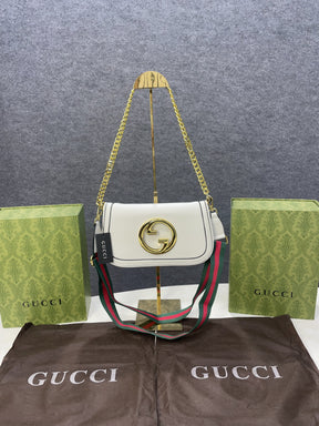 Gucc  I Blondie hand bag With folding box 281