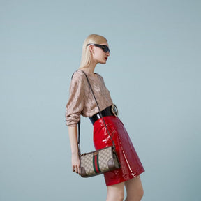 Gucc  i OPHIDIA SMALL MESSENGER BAG With box 327