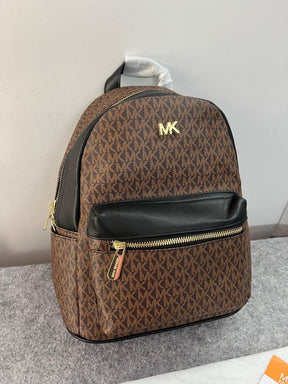Michael  Kors  MK Rhea  Backpack  With  Dust  Bag  (Coffee Black 22086)  Bagpack