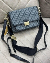 Michael  Kors  Bradshaw  Cross  Body  Bag  With  OG  Box  (22001 Black)