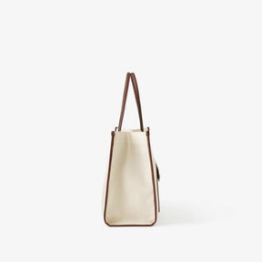 Burberry  Freya  Tote  With  OG  Box  &  Dust  Bag  (Brown  Canvas  41292)