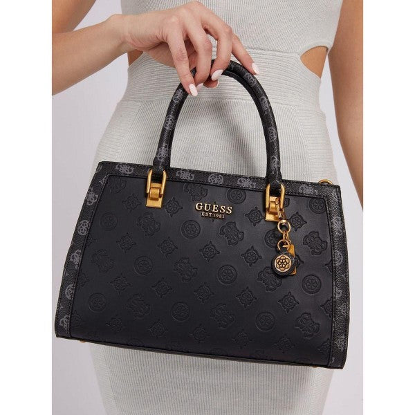 Guess abey satchel bag with dust bag